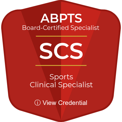 ABPTS Board-Certified Sports Clinical Specialist
